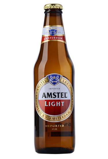 AMSTEL LIGHT BEER BOTTLE