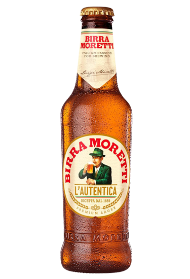 BIRRA MORETTI BEER BOTTLE