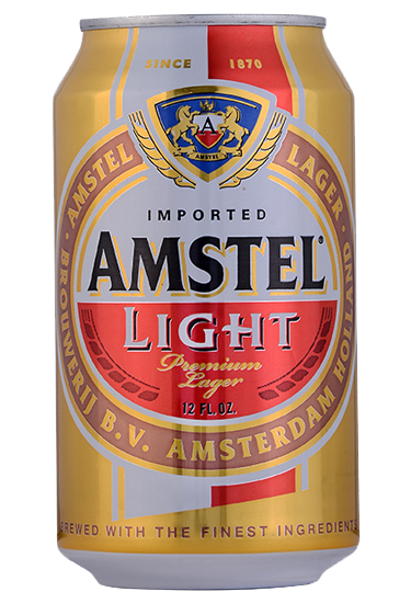 AMSTEL LIGHT BEER CAN