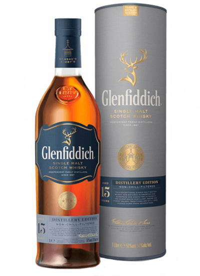 GLENFIDDICH 15 YEARS OLD DISTELLERY EDITION MALT