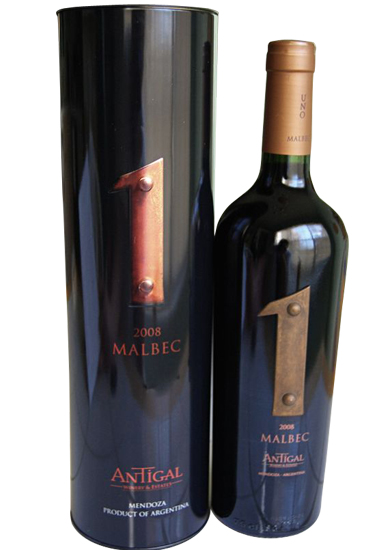 Antigal Uno Malbec Red Wine in Tin