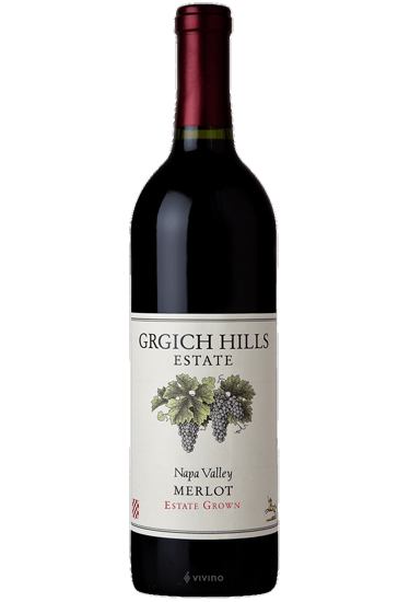 Grgich Hills Estate Merlot Red Wine (California Napa Valley)