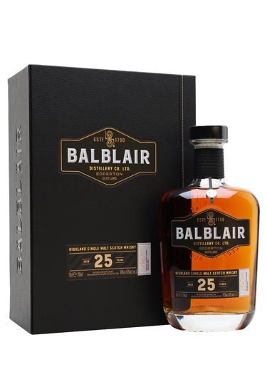 BALBLAIR 25 YO SINGLE MALT