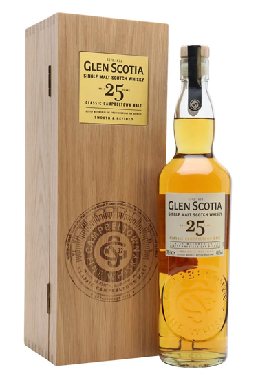 GLEN SCOTIA 25 YEARS OLD MALT